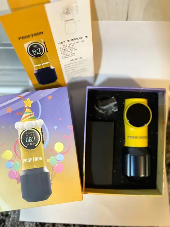 Машинка для тату Набір тату POSEIDON New Yellow Tattoo Pen Kit
