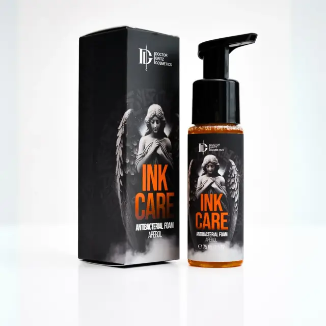 Антибактеріальна піна для очищення тату InkCare 75